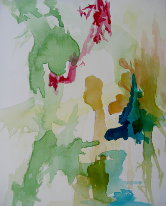 Flow painting by Andrea Soler